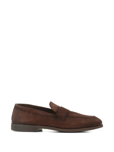  Alexander Hotto Suede Loafers - Brown 