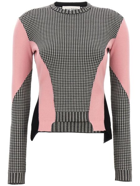  Alexander Mcqueen Checked Sweater - Black 