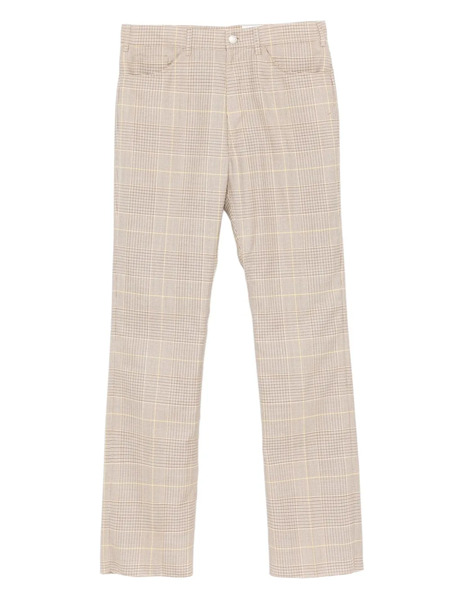  Alexander Mcqueen Checked Trousers - Neutrals 