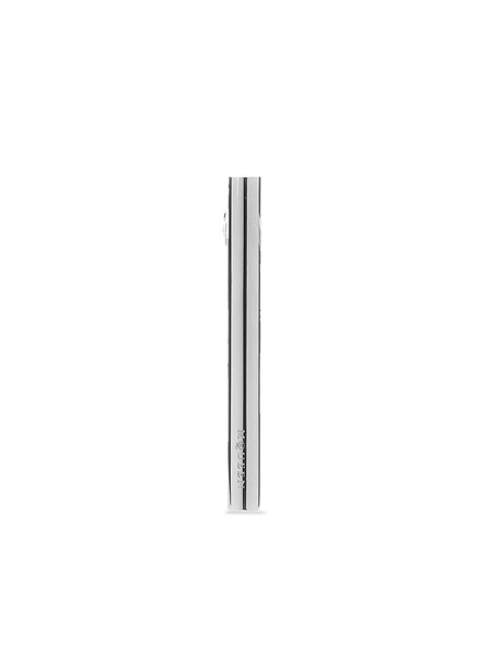  Alexander Mcqueen Cross-bar Drop Earrings - Silver 