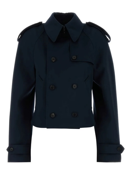  Alexander Mcqueen Double-breasted Wool Jacket - Blue 