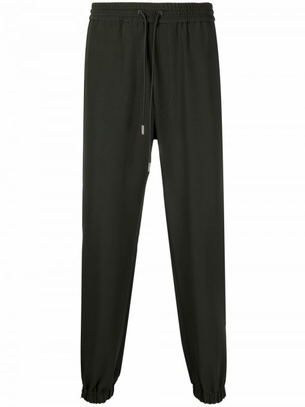  Alexander Mcqueen Drawstring Track Pants - Green 