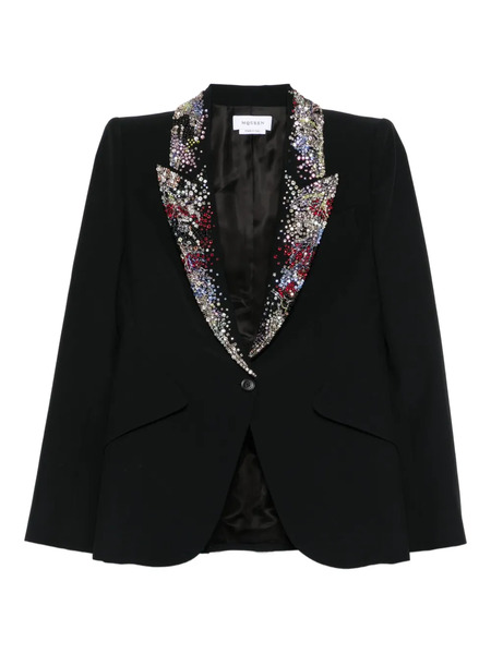  Alexander Mcqueen Embellished-collar Blazer - Black 