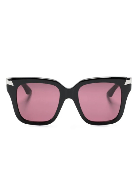  Alexander Mcqueen Eyewear Oversized-frame Sunglasses - Black 
