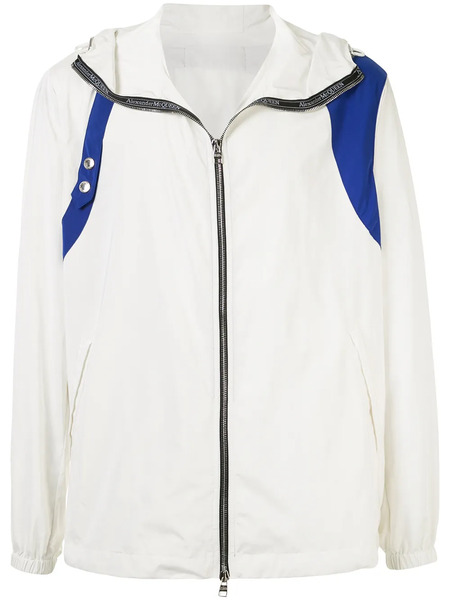  Alexander Mcqueen Harness Lightweight Jacket - White 