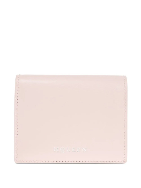  Alexander Mcqueen Leather Wallet - Pink 