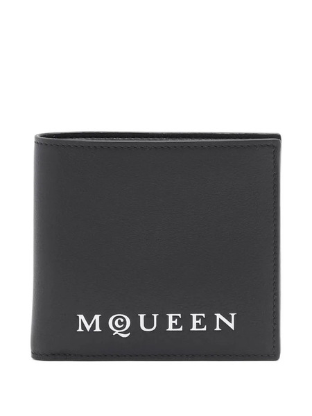  Alexander Mcqueen Logo-debossed Wallet - Black 