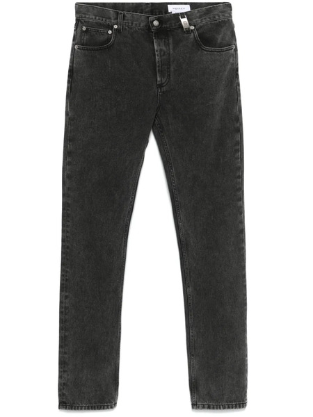  Alexander Mcqueen Logo-plaque Jeans - Grey 