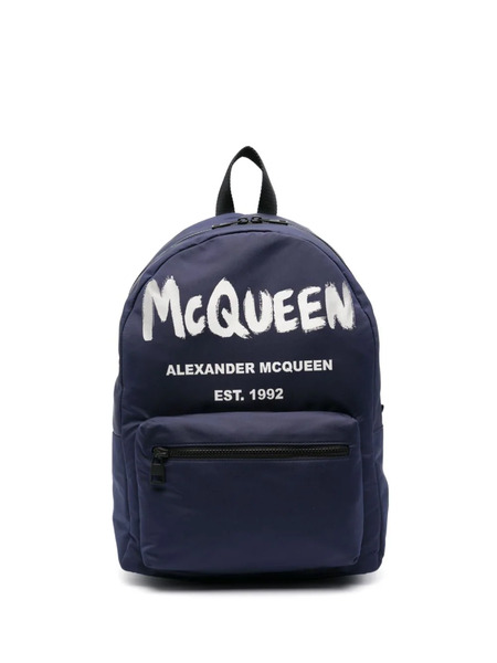  Alexander Mcqueen Metropolitan Backpack - Blue 