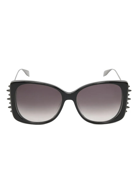  Alexander Mcqueen Oversized-frame Sunglasses - Black 