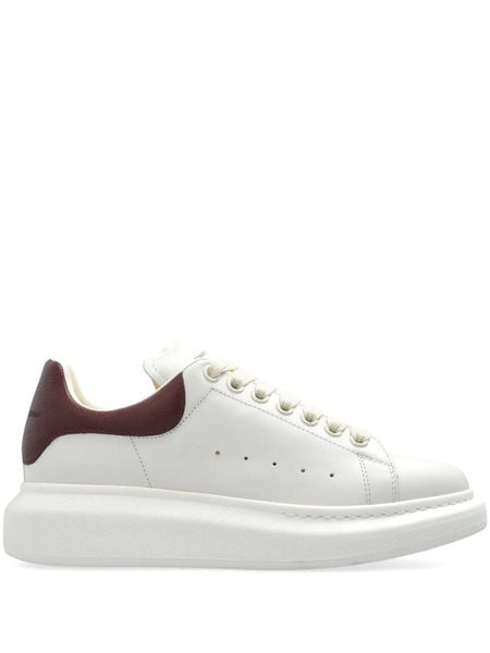  Alexander Mcqueen Oversized Leather Sneakers - White 