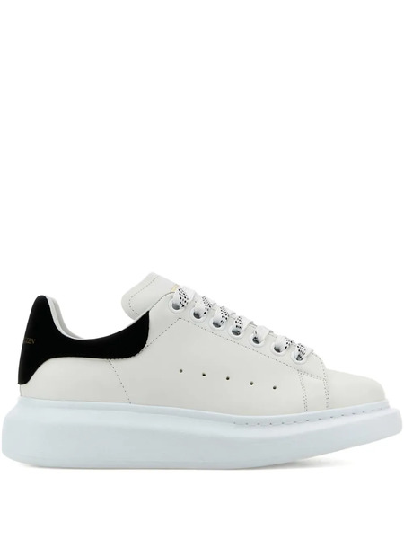  Alexander Mcqueen Oversized Leather Sneakers - White 