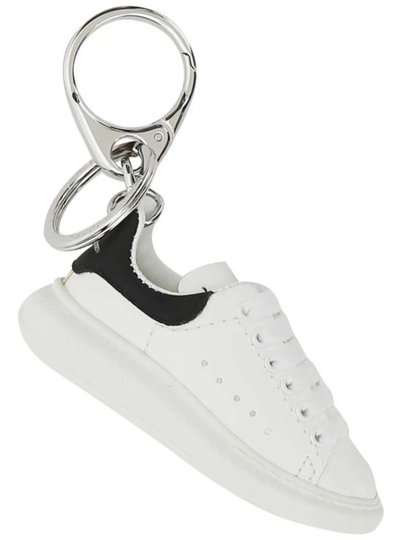  Alexander Mcqueen Oversized Sneaker Keyring - White 