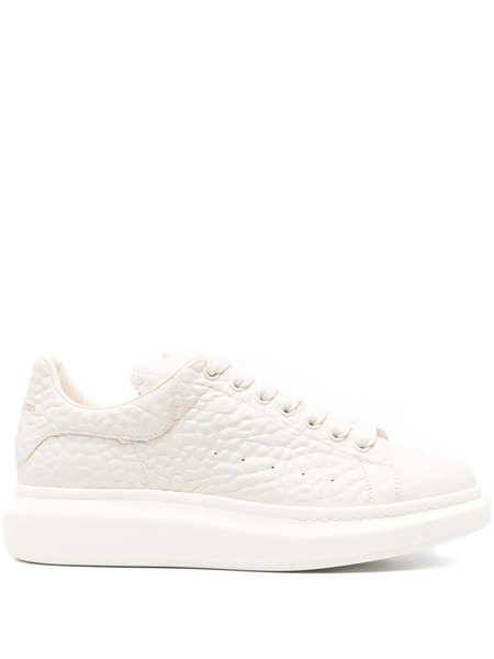  Alexander Mcqueen Oversized Textured Sneakers - Neutrals 