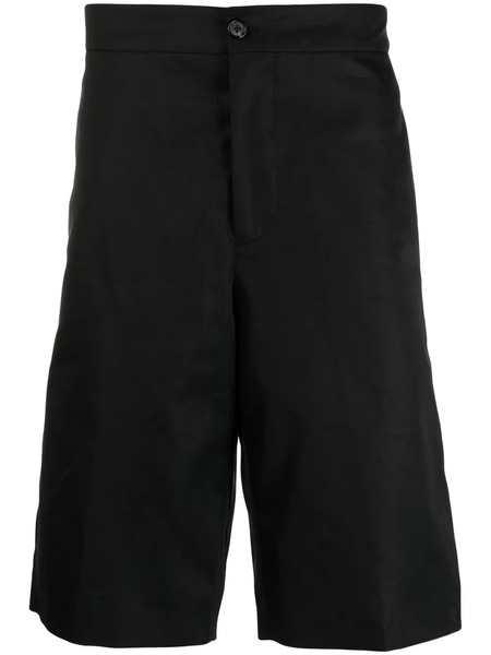  Alexander Mcqueen Panelled Straight-leg Shorts - Black 