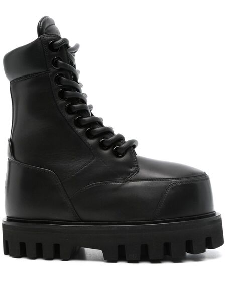  Alexander Mcqueen Parachute Boots - Black 
