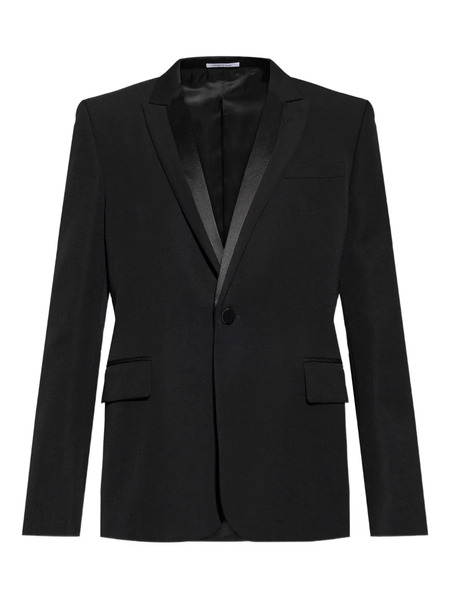 Alexander Mcqueen Shawl-lapel Single-breasted Blazer - Black 
