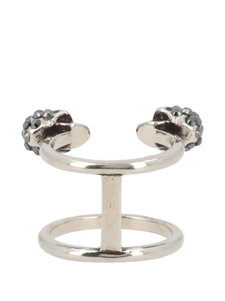  Alexander Mcqueen Skull-embellishment Ring - Silver 