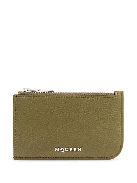  Alexander Mcqueen Sling Card Holder - Green 