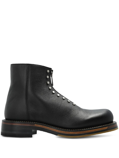  Alexander Mcqueen Stud-embellished Boots - Black 