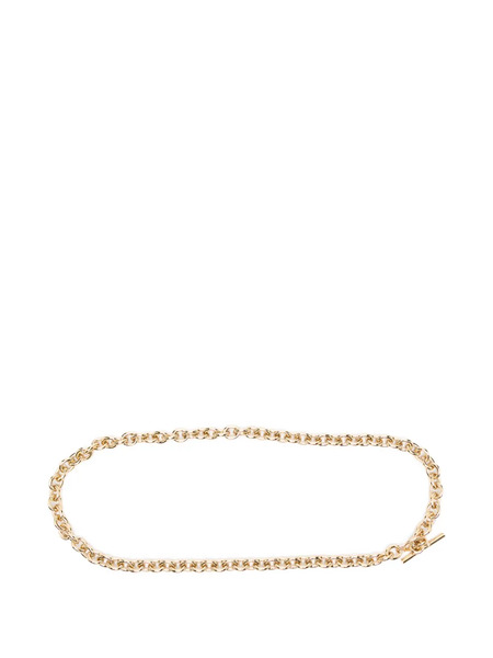  Alexander Mcqueen T-bar Chain Belt - Gold 