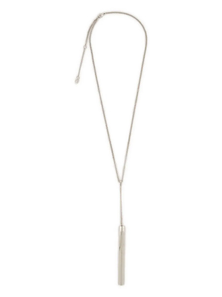  Alexander Mcqueen T-bar Chain Necklace - Silver 
