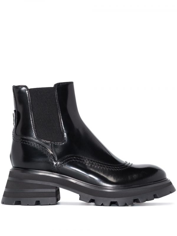  Alexander Mcqueen Wander Chelsea Boots - Black 