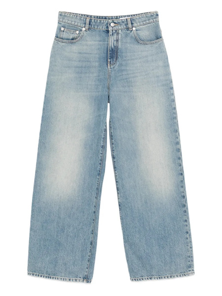  Alexander Mcqueen Wide-leg Jeans - Blue 
