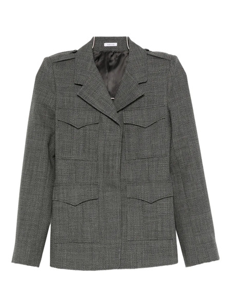  Alexander Mcqueen Wool Jacket - Grey 
