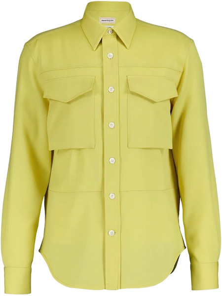  Alexander Mcqueen Wool Shirt - Yellow 