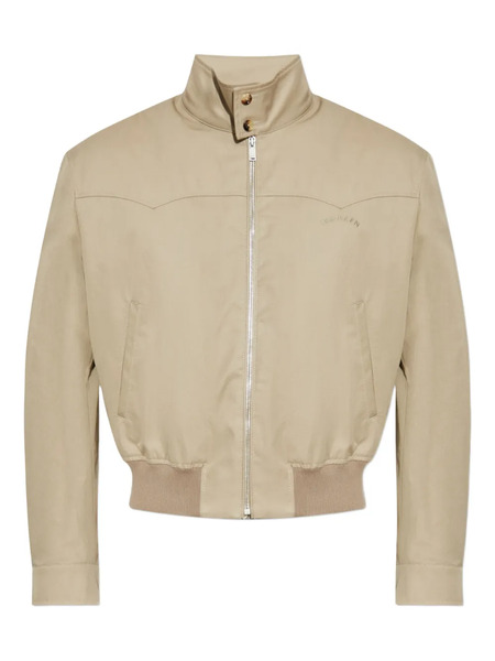  Alexander Mcqueen Zip-up Bomber Jacket - Neutrals 
