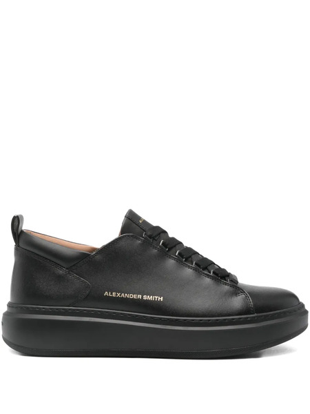  Alexander Smith London Leather Sneakers - Black 