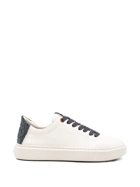  Alexander Smith London Woven Panel Sneakers - Neutrals 