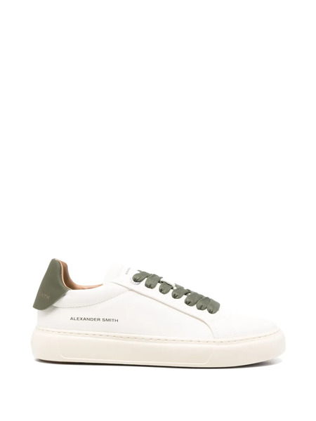  Alexander Smith Soho Leather Sneakers - White 