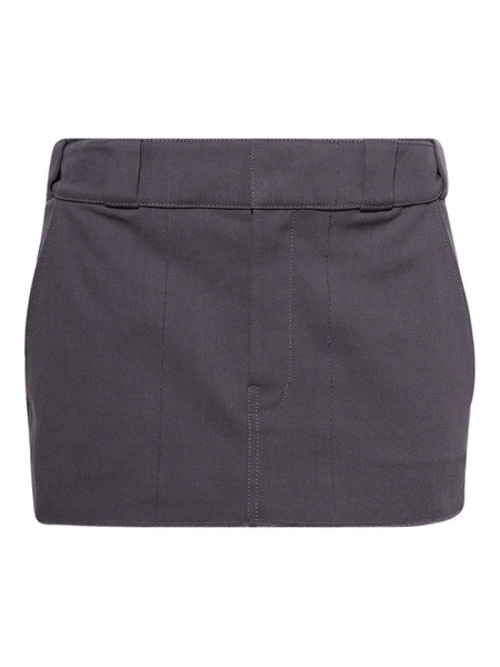  Alexander Wang Belt-loop Mini Skirt - Grey 