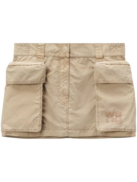 Alexander Wang Cargo Mini Skirt - Neutrals 