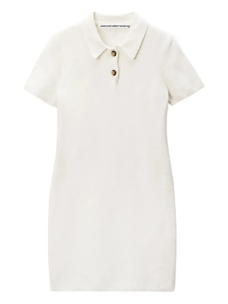  Alexander Wang Chenille Mini Dress - Neutrals 