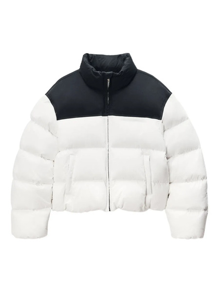  Alexander Wang Cropped Puffer Jacket - White 