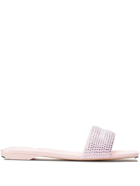  Alexander Wang Crystal-embellished Sandals - Pink 