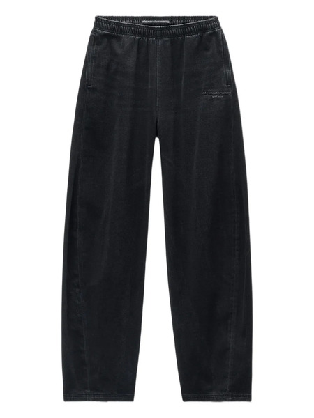  Alexander Wang Elasticated Drawstring Track Pants - Black 