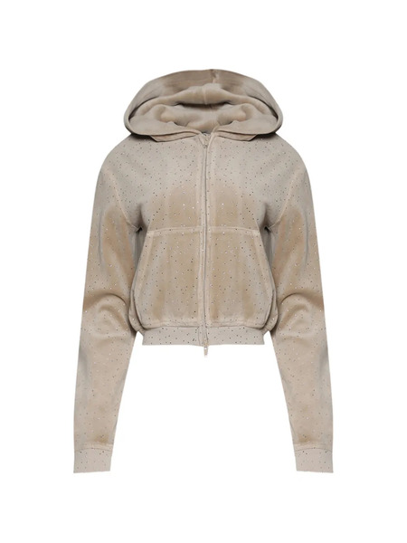 Alexander Wang Embellished Hoodie - Neutrals 