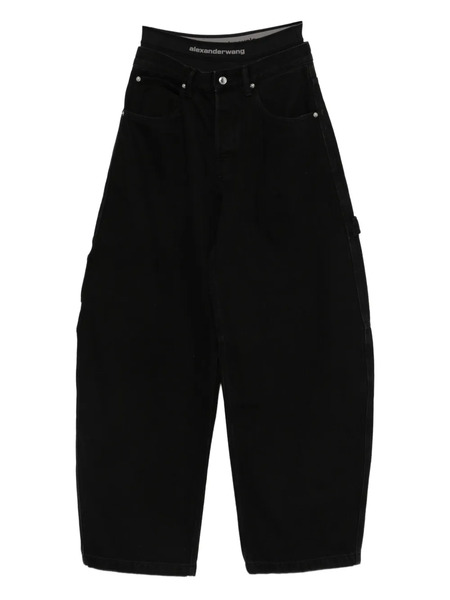  Alexander Wang Five-pocket Black Jeans 