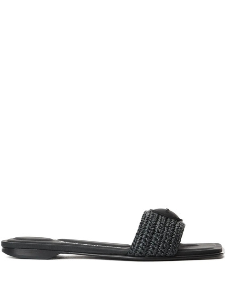  Alexander Wang Interwoven-design Slides - Black 