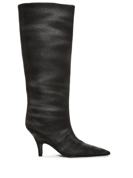  Alexander Wang 100mm Diablo Boots - Grey 