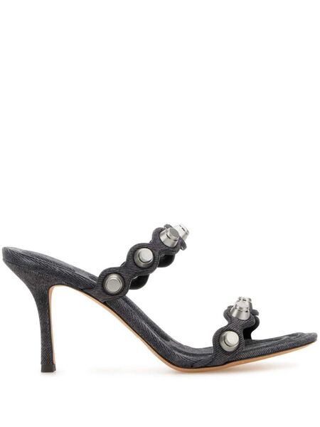  Alexander Wang 85mm Riot Sandals - Grey 