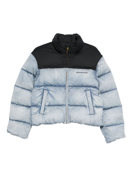  Alexander Wang Quilted Puffer Jacket - Blue 