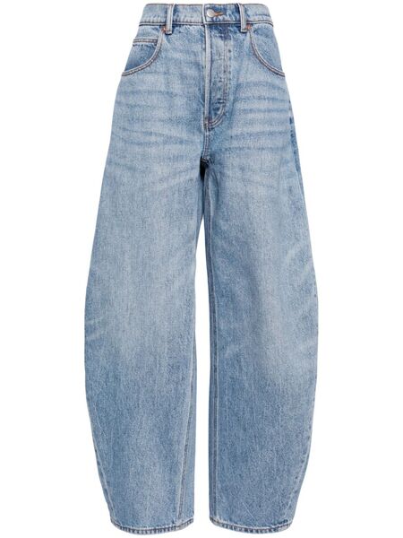  Alexander Wang Rounded Wide-leg Jeans - Blue 