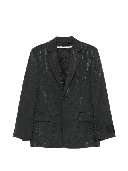  Alexander Wang Sequin-embellished Blazer - Grey 