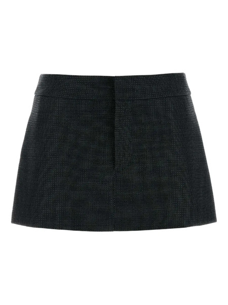  Alexander Wang Wool Mini Skirt - Grey 