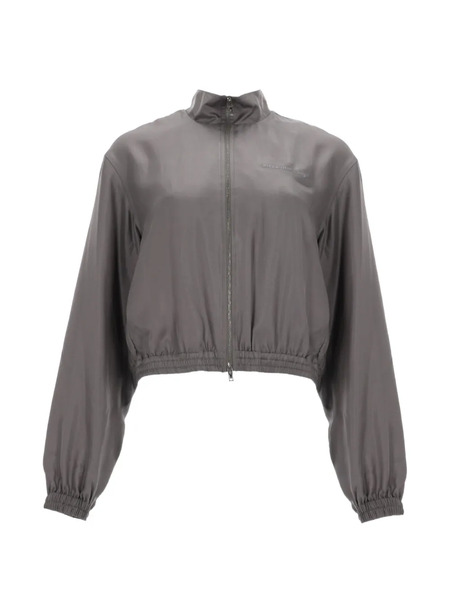  Alexander Wang Zip Silk Jacket - Grey 
